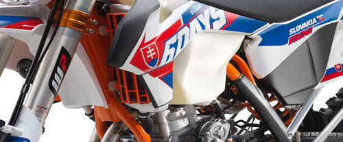 KTM 350 EXC-F Six Day Cooling System