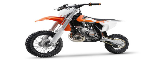 KTM SX Slant Front View Full Image