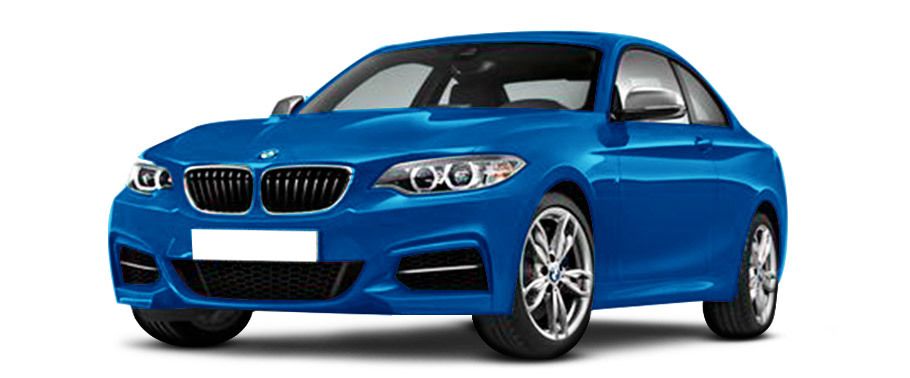 BMW 2 Series Metallic Blue