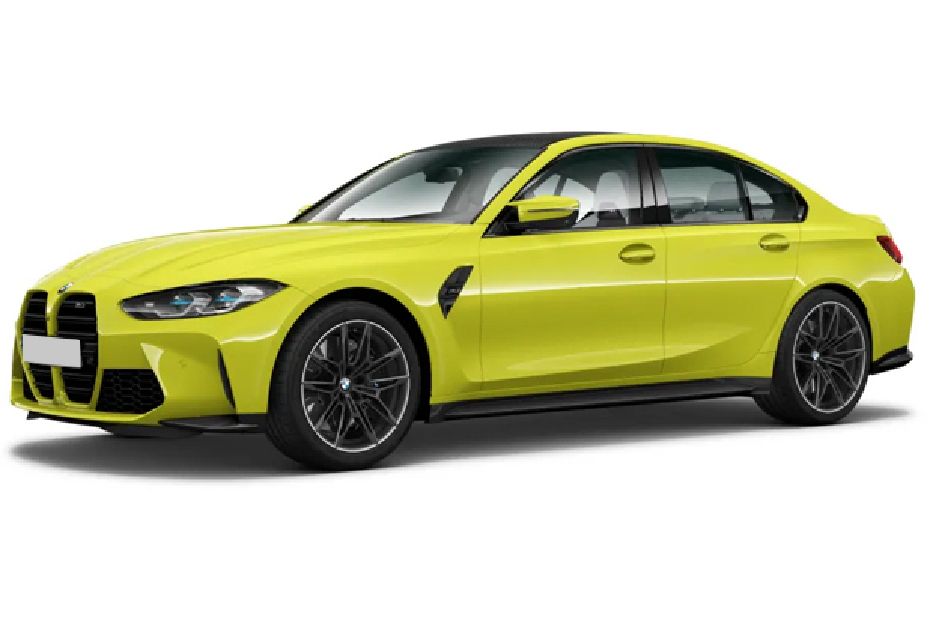 BMW M3 Sedan Competition Sao Paulo Yellow Metallic