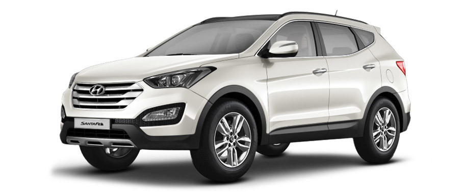 Hyundai Santa Fe (2016-2018) Vanilla White