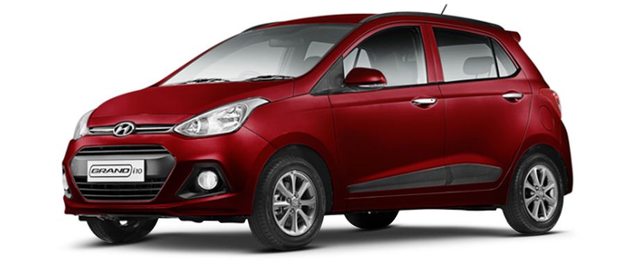 Hyundai Grand i10 Wine Red