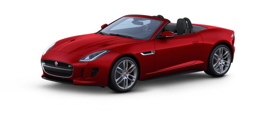 Jaguar F-Type Convertible R AWD Caldera Red