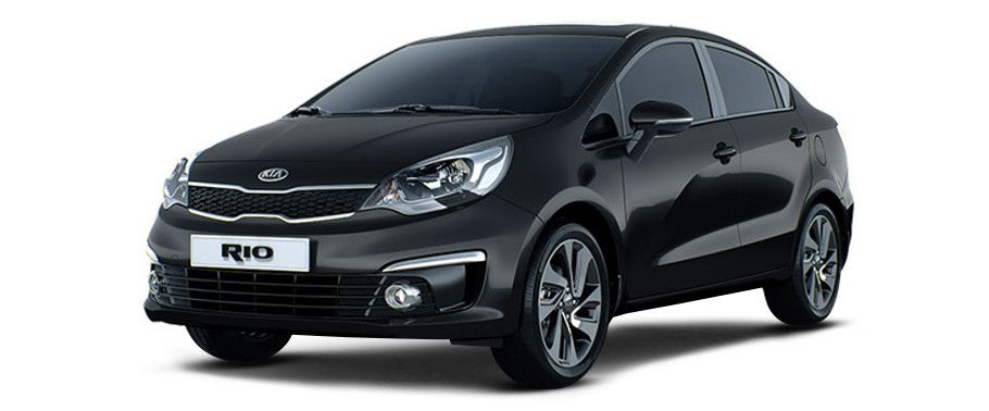 Kia Rio (2006-2018) Aurora Black Pearl