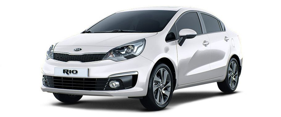 Kia Rio (2006-2018) Clear White