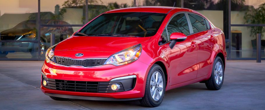 Kia Rio (2006-2018) Mettallic Red