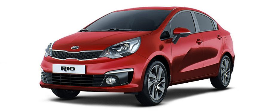 Kia Rio (2006-2018) Signal Red
