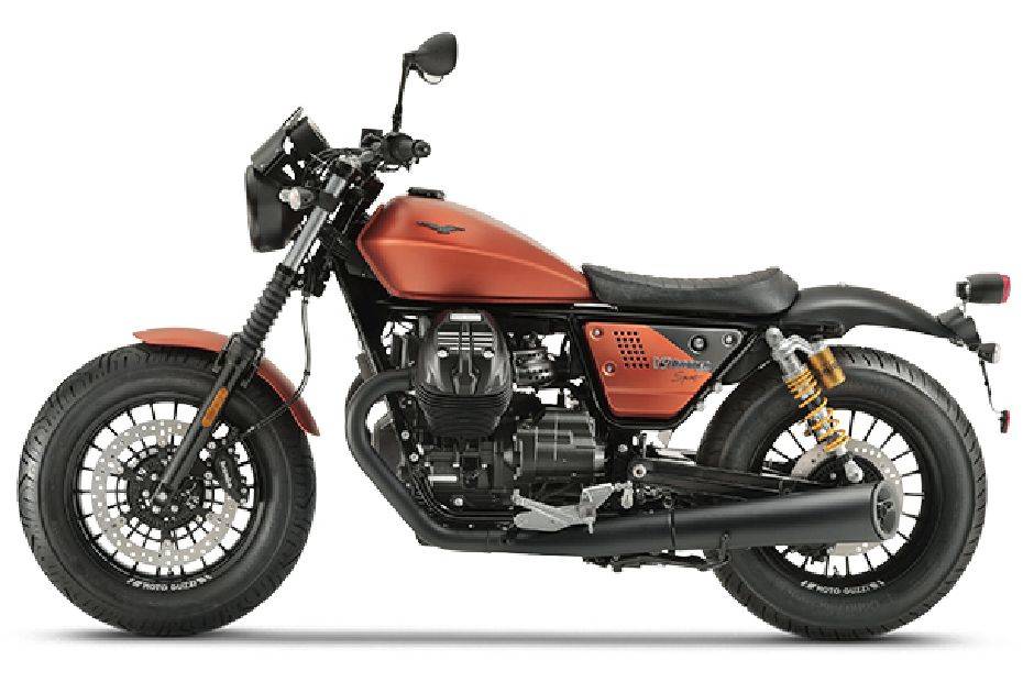 Moto Guzzi V9 Bobber Sport Orange Moto Guzzi V9 Bobber Sport Orange