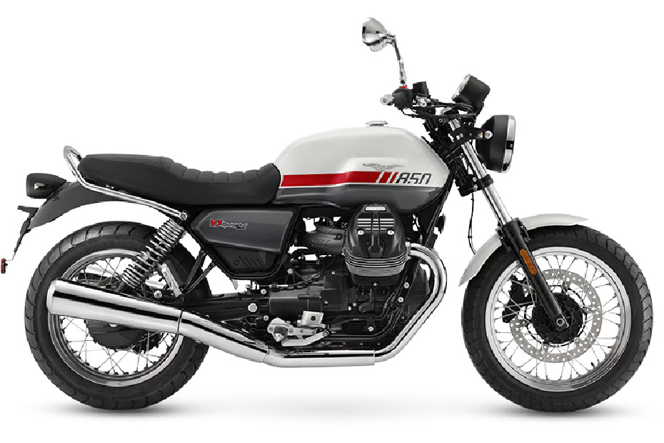 Moto Guzzi V7 Red Stripe Twin Tone