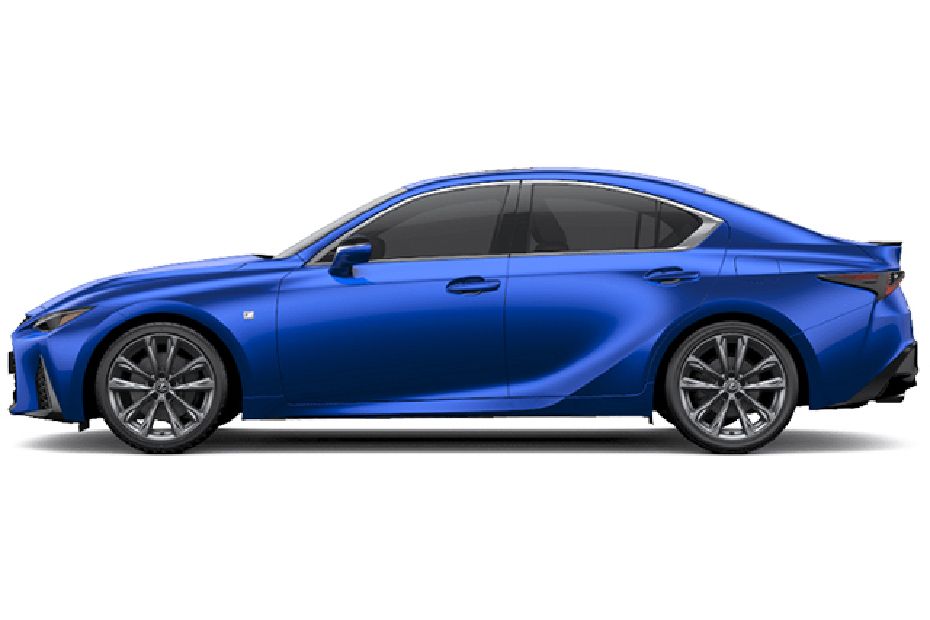 Lexus IS Heat Blue Contrast Layering