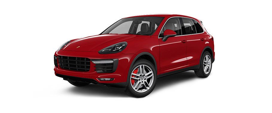 Porsche Cayenne Turbo Carmine Red