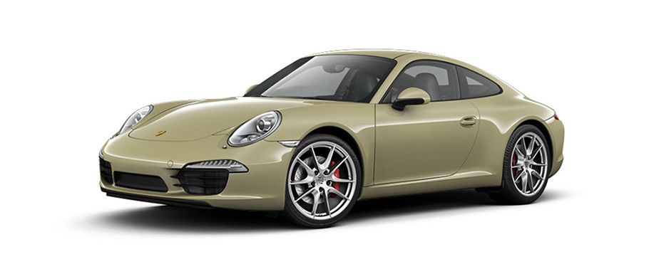 Porsche 911 Carrera S Lime Gold Metallic