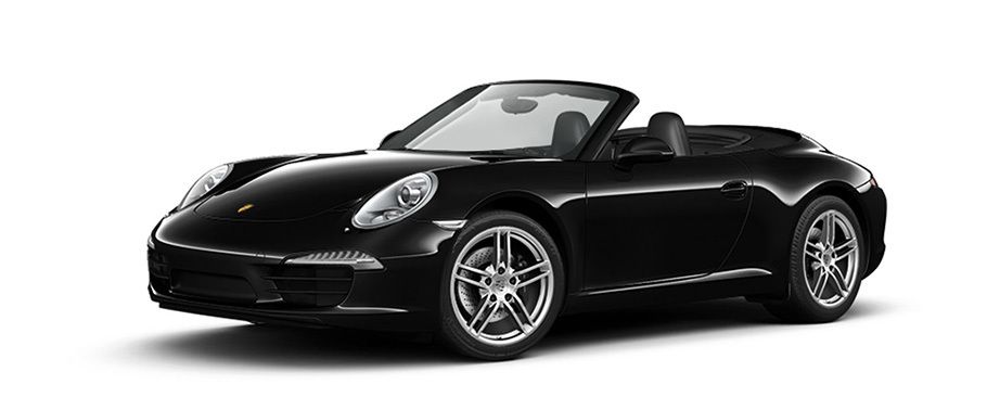Porsche 911 Carrera Cabriolet Black