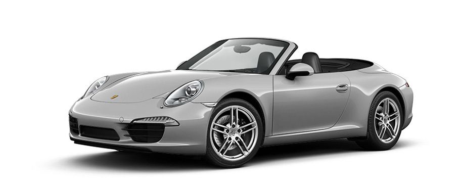 Porsche 911 Carrera Cabriolet Gt Silver Metallic