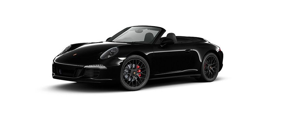 Porsche 911 Carrera GTS Cabriolet Black