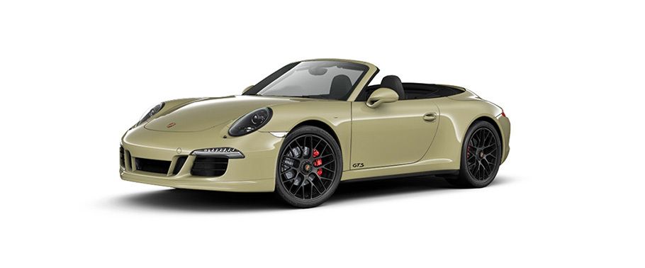 Porsche 911 Carrera GTS Cabriolet Lime Gold Metallic