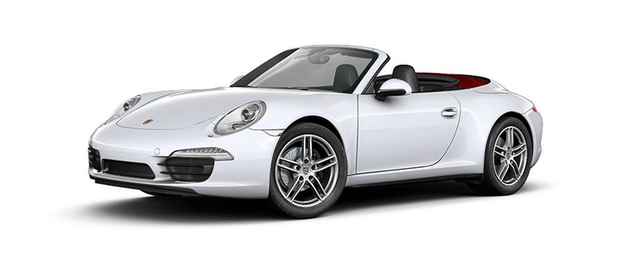 Porsche 911 Carrera 4 Cabriolet Carrara White Metallic