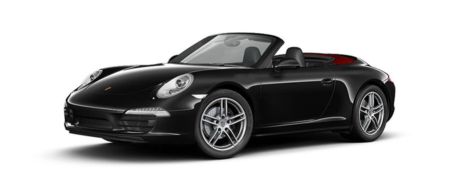 Porsche 911 Carrera 4 Cabriolet Jet Black Metallic