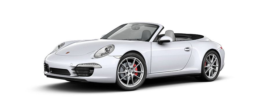 Porsche 911 Carrera 4S Cabriolet Carrara White Metallic