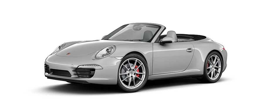 Porsche 911 Carrera 4S Cabriolet Gt Silver Metallic