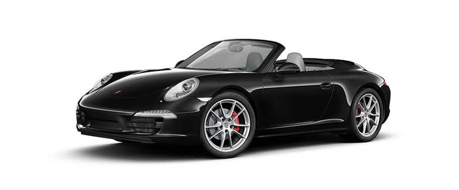 Porsche 911 Carrera 4S Cabriolet Jet Black Metallic