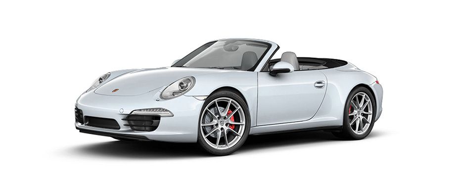 Porsche 911 Carrera 4S Cabriolet Rhodium Silver Metallic