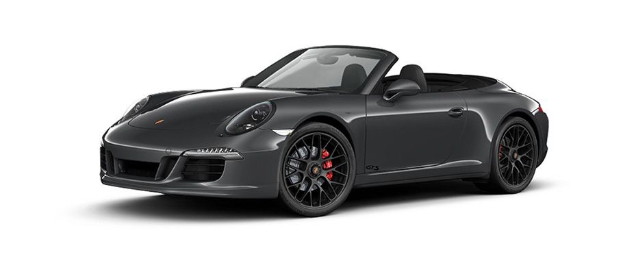 Porsche 911 Carrera 4 GTS Cabriolet Agate Grey Metallic