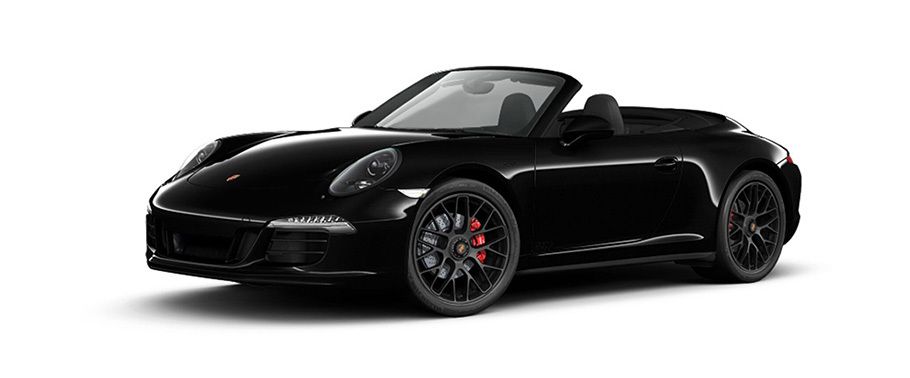Porsche 911 Carrera 4 GTS Cabriolet Black