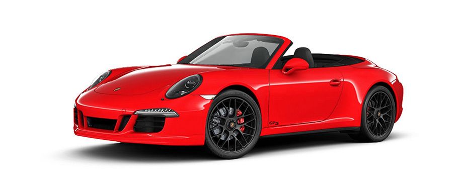 Porsche 911 Carrera 4 GTS Cabriolet Guards Red