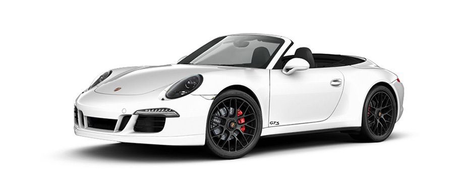 Porsche 911 Carrera 4 GTS Cabriolet White