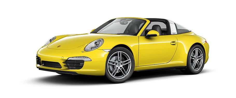 Porsche 911 Targa 4 Racing Yellow Porsche 911 Targa 4 Racing Yellow