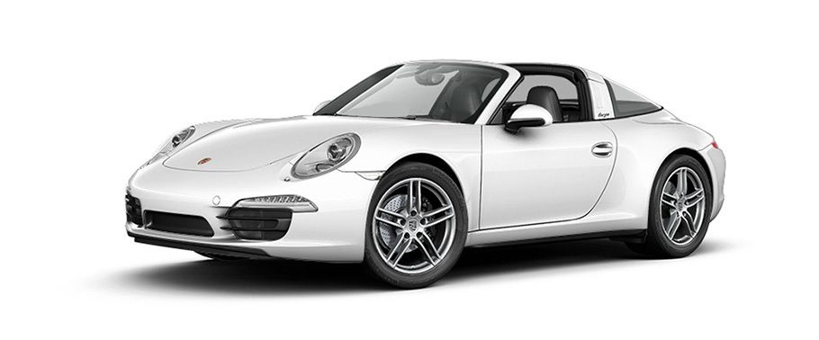 Porsche 911 Targa 4 White Porsche 911 Targa 4 White