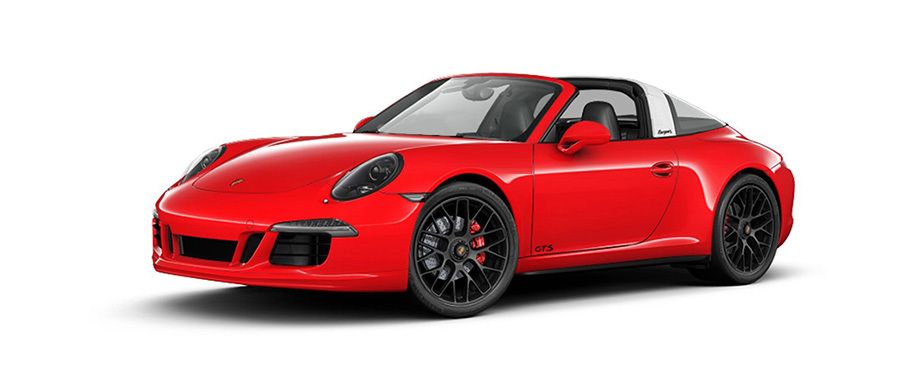 Porsche 911 Targa 4GTS Guards Red