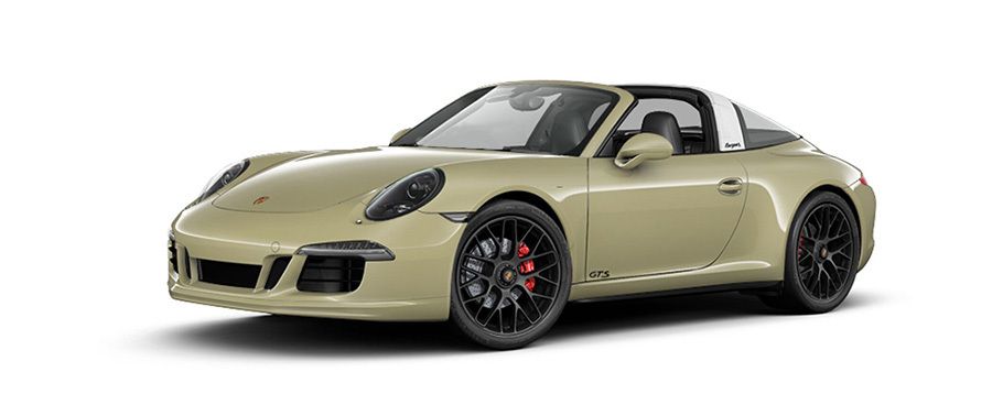 Porsche 911 Targa 4GTS Lime Gold Metallic