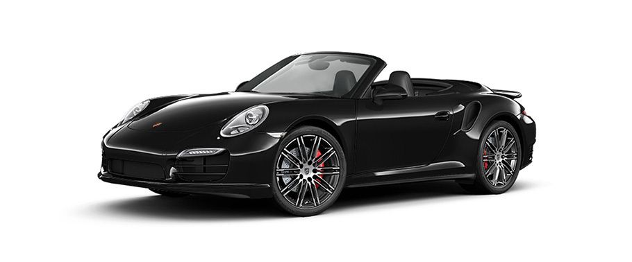 Porsche 911 Turbo Cabriolet Black