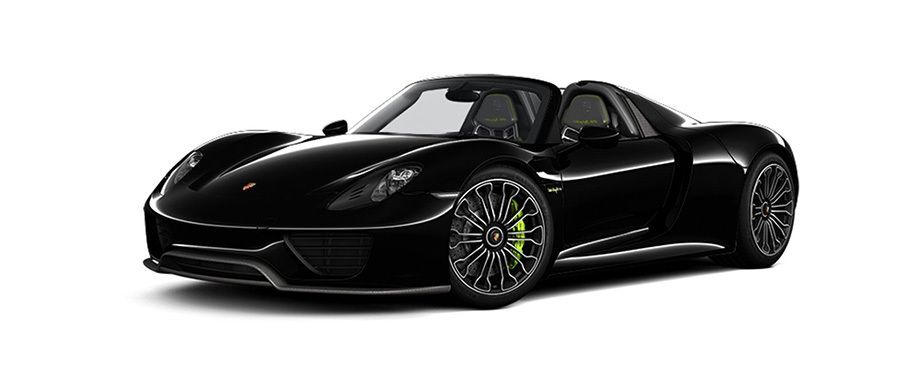 Porsche 918 Spy Black