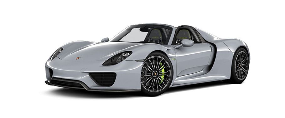 Porsche 918 Spy Liquid Metal Silver