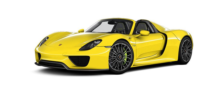 Porsche 918 Spy Racing Yellow