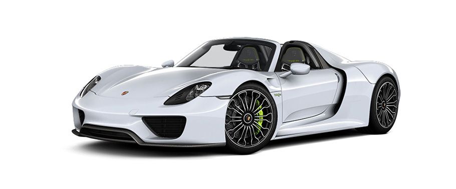Porsche 918 Spy Rhodium Silver Metallic