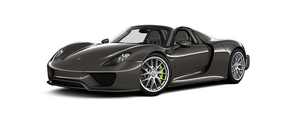 Porsche 918 Spyder Weissach Package Meteor Grey Metallic