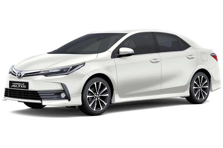 Toyota Corolla Altis (2016-2018) White Pearl Crystal