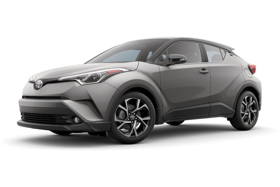 Toyota C-HR Silver Knockout Metallic R Code Black