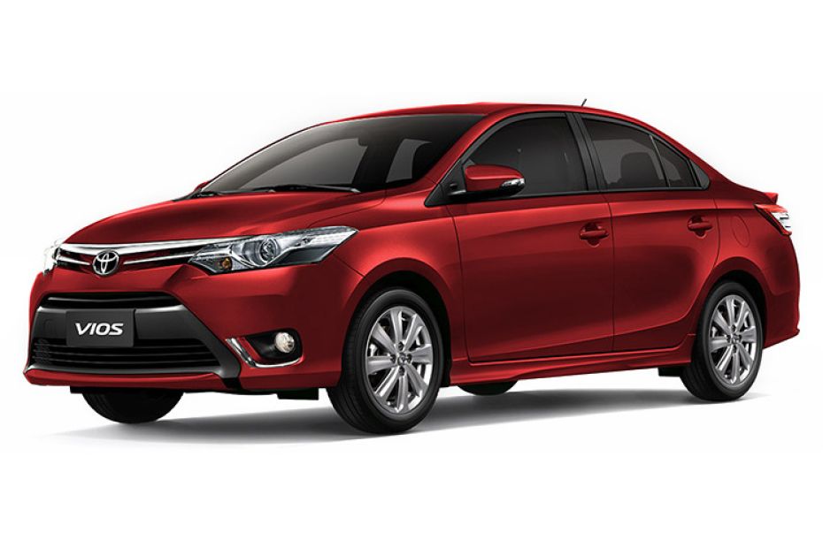 Toyota Vios (2017-2018) Red Mica Metallic
