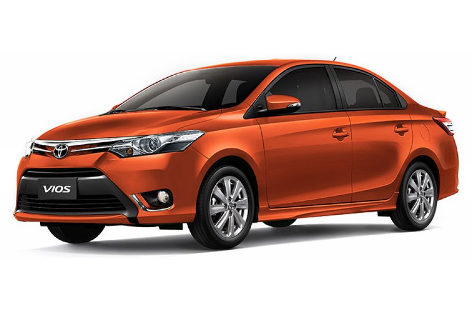 Toyota Vios (2017-2018) Orange Metallic