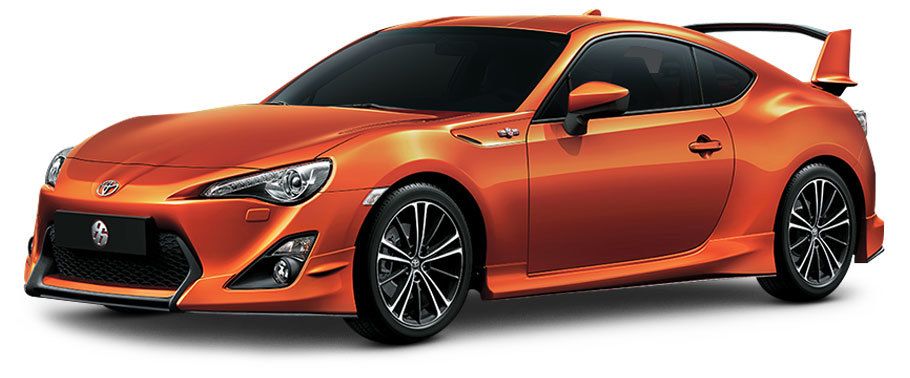 Toyota 86 (2012-2016) Orange Metallic Toyota 86 (2012-2016) Orange Metallic
