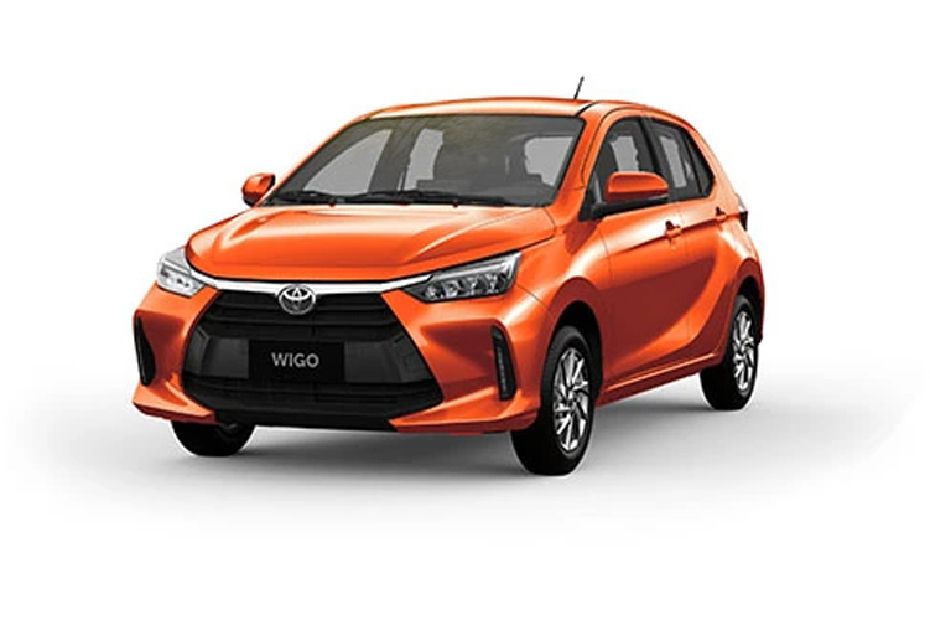 Toyota Wigo Orange Metallic