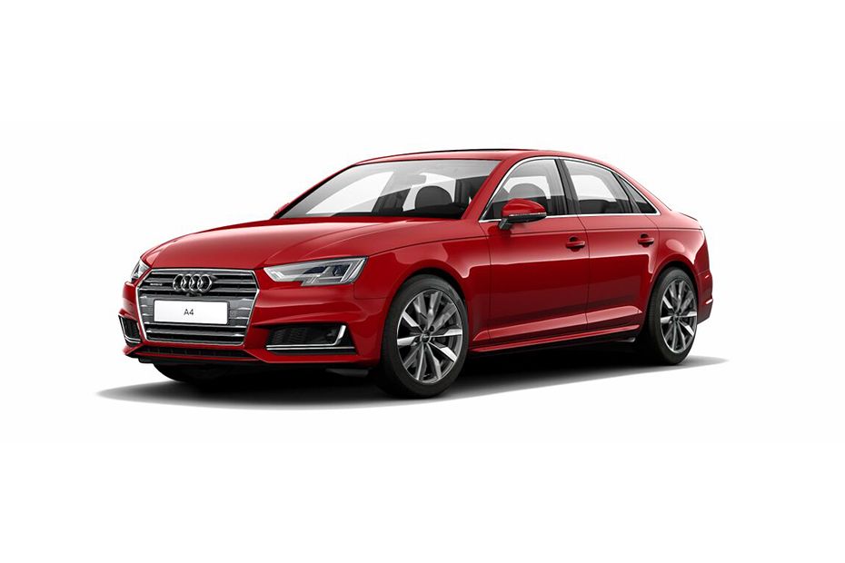 Audi A4 Sedan Tango Red