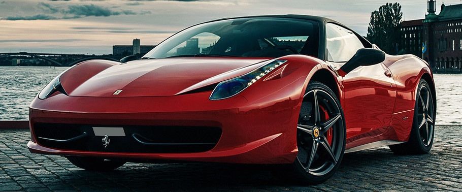 Ferrari 458 Italia Dark Red