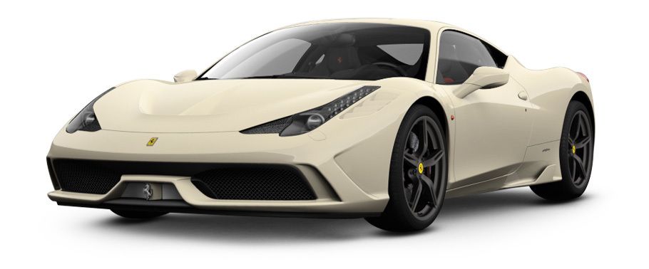 Ferrari 458 Speciale Avorio