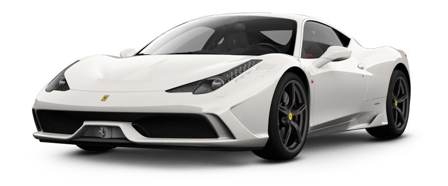 Ferrari 458 Speciale Bianco Avus